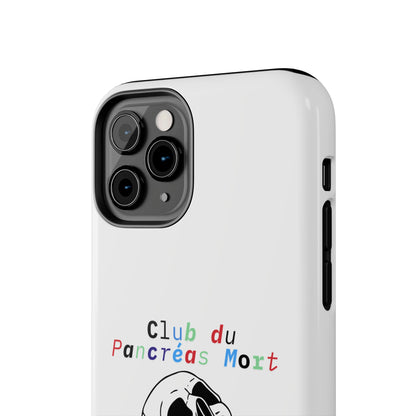 Skull & Flowers, Dead Pancreas Club (French) - Phone Cases The Diabuddies Store Mobile Phone Cases $18.23
