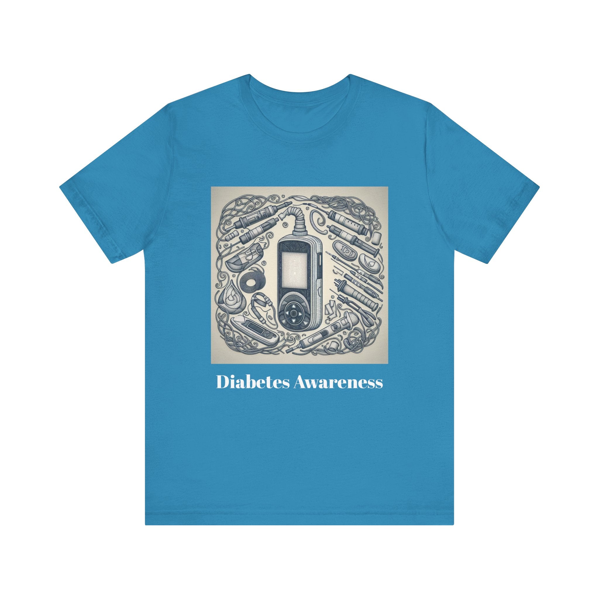 Diabetic Pump Supplies - Unisex Tee The Diabuddies Store T-Shirts $22.38