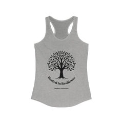 Rooted in Resilience - Racerback Tank The Diabuddies Store Tank Tops $19.96