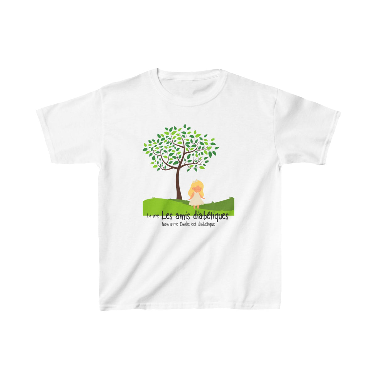 The Diabuddies Series (French) - Kids Tee The Diabuddies Store T-Shirts $16.98