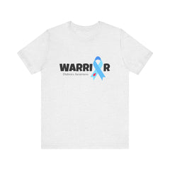Warrior, Blue Ribbon - Unisex Tee The Diabuddies Store T-Shirts $22.50