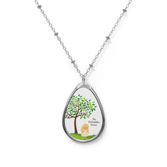 The Diabuddies Series (Emilie) - Oval Necklace The Diabuddies Store Necklaces $17.18