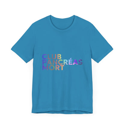 Rainbow Dead Pancreas Club (French) Unisex Tee The Diabuddies Store T-Shirts $22.38