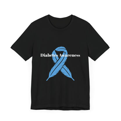 Feather, Blue Ribbon - Unisex Tee The Diabuddies Store T-Shirts $22.38