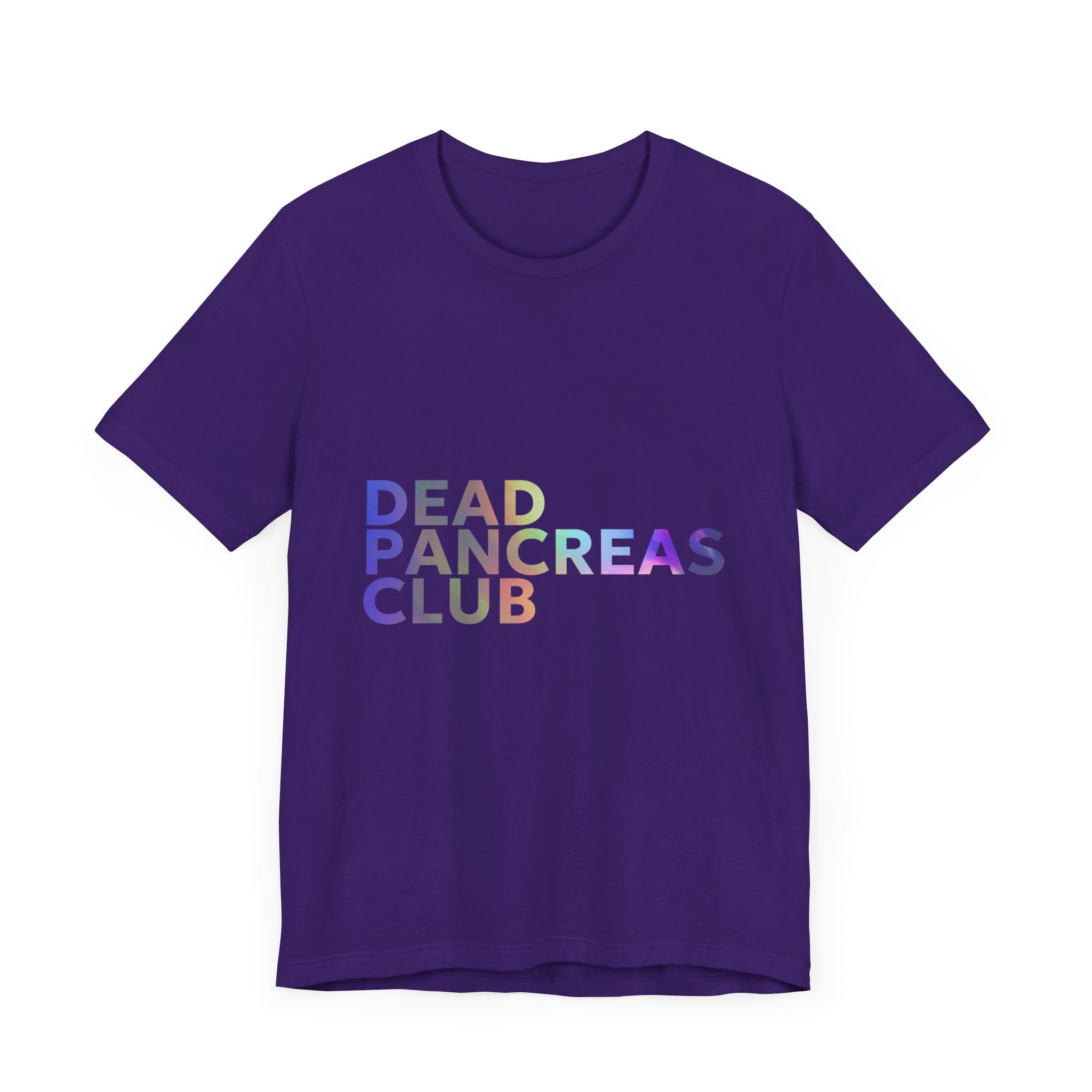 Dead Pancreas Club (Rainbow) - Unisex Tee The Diabuddies Store T-Shirts $24.25
