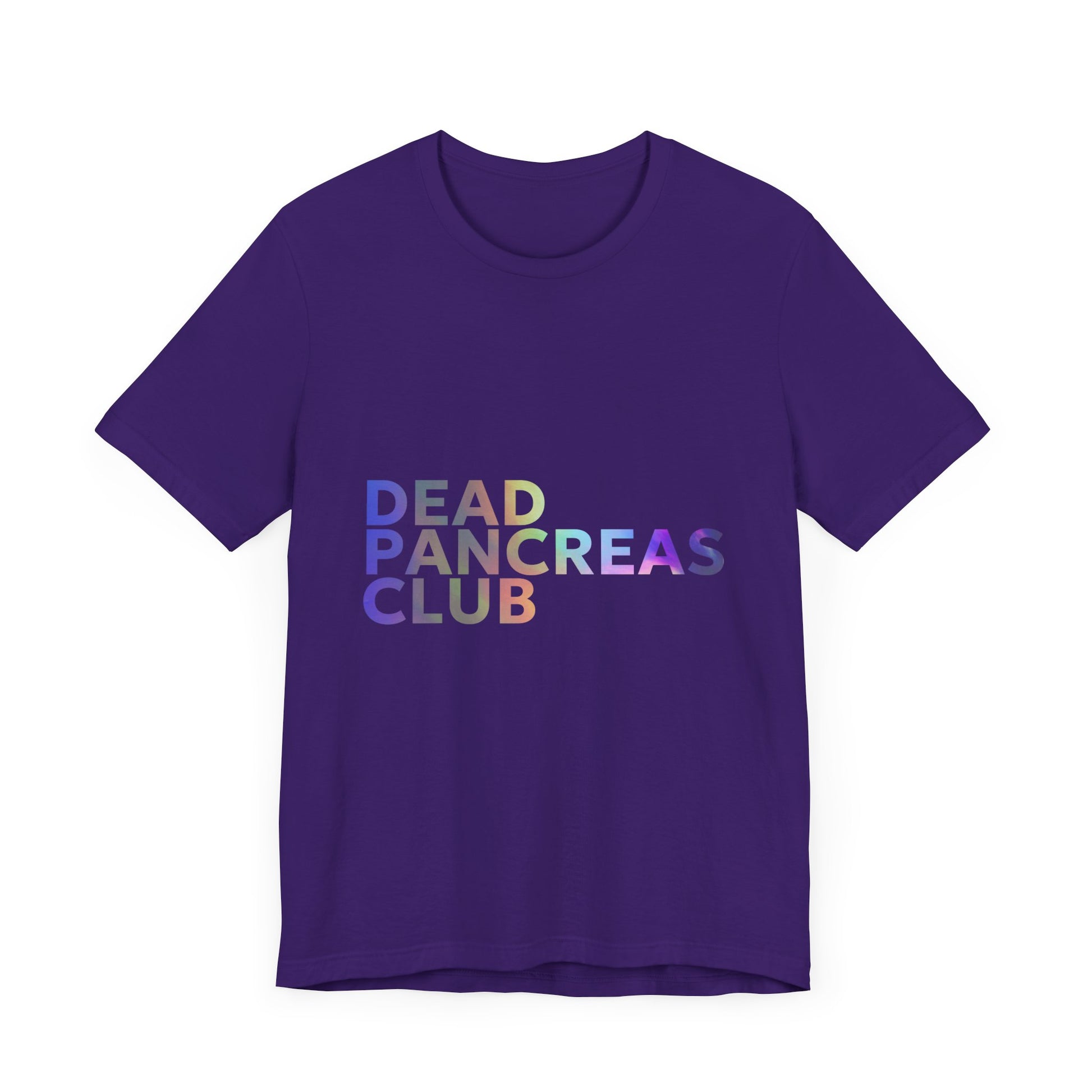 Dead Pancreas Club (Rainbow) - Unisex Tee The Diabuddies Store T-Shirts $24.25