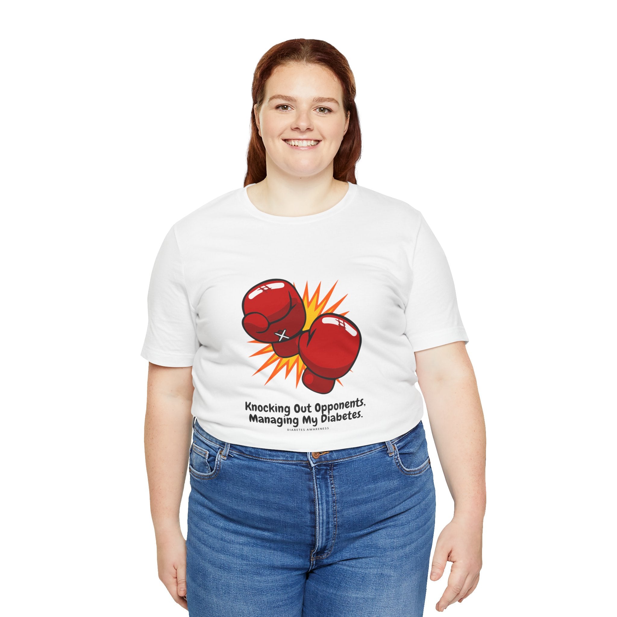 Diabetes & Boxing - Unisex Tee The Diabuddies Store T-Shirts $22.50