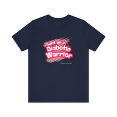 The Diabuddies Store Aunt of a Diabetic Warrior - Unisex Tee Aunt of a Diabetic Warrior - Unisex Tee: Their Fight is Your Fight, Too. Aunts hold a special place in the hearts of their nieces and nephews, offering a unique blend of love, support, and encou