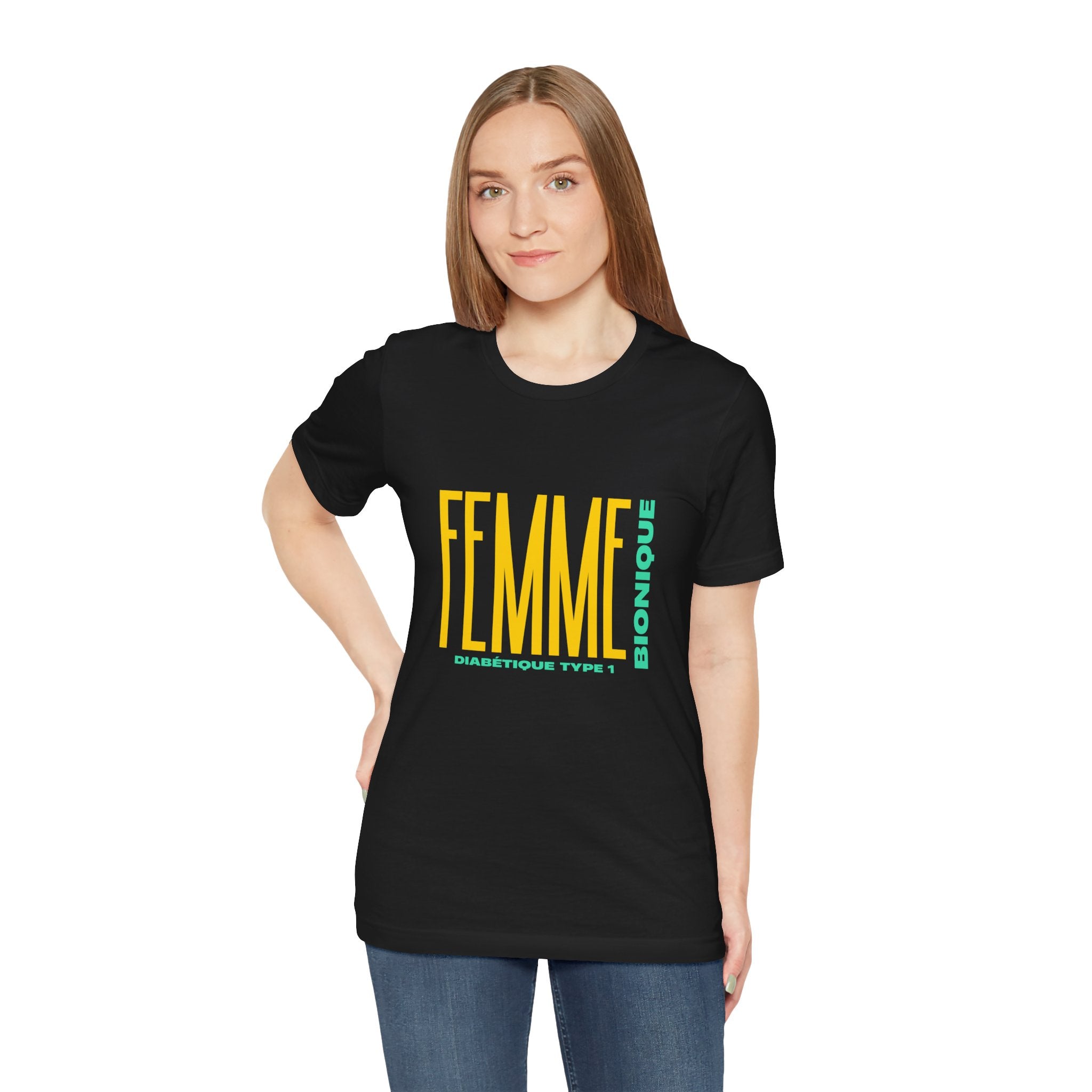 Bionic Woman (French) - Unisex Tee