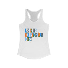 Colorful Pastel Dead Pancreas Club (French) - Racerback Tank The Diabuddies Store Tank Tops $19.96