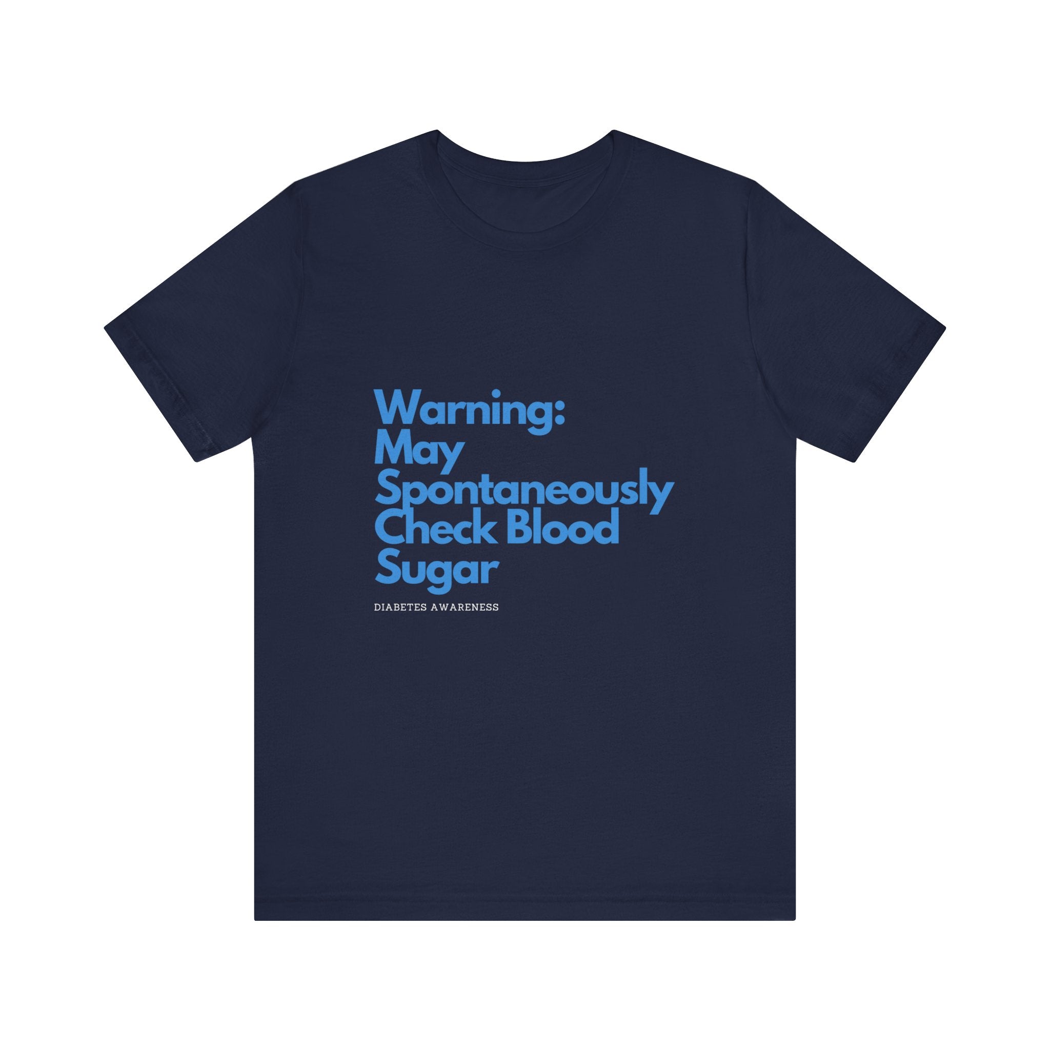Warning: May Check BG - Unisex Tee The Diabuddies Store T-Shirts $22.38