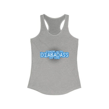 The Diabuddies Store I Support All the Diabadass out there! - Racerback Tank I Support All the Diabadass out there! - Racerback Tank: Wear your support loud and proud. Celebrate the strength of the diabetes community in comfort. Tank Tops $19.96
