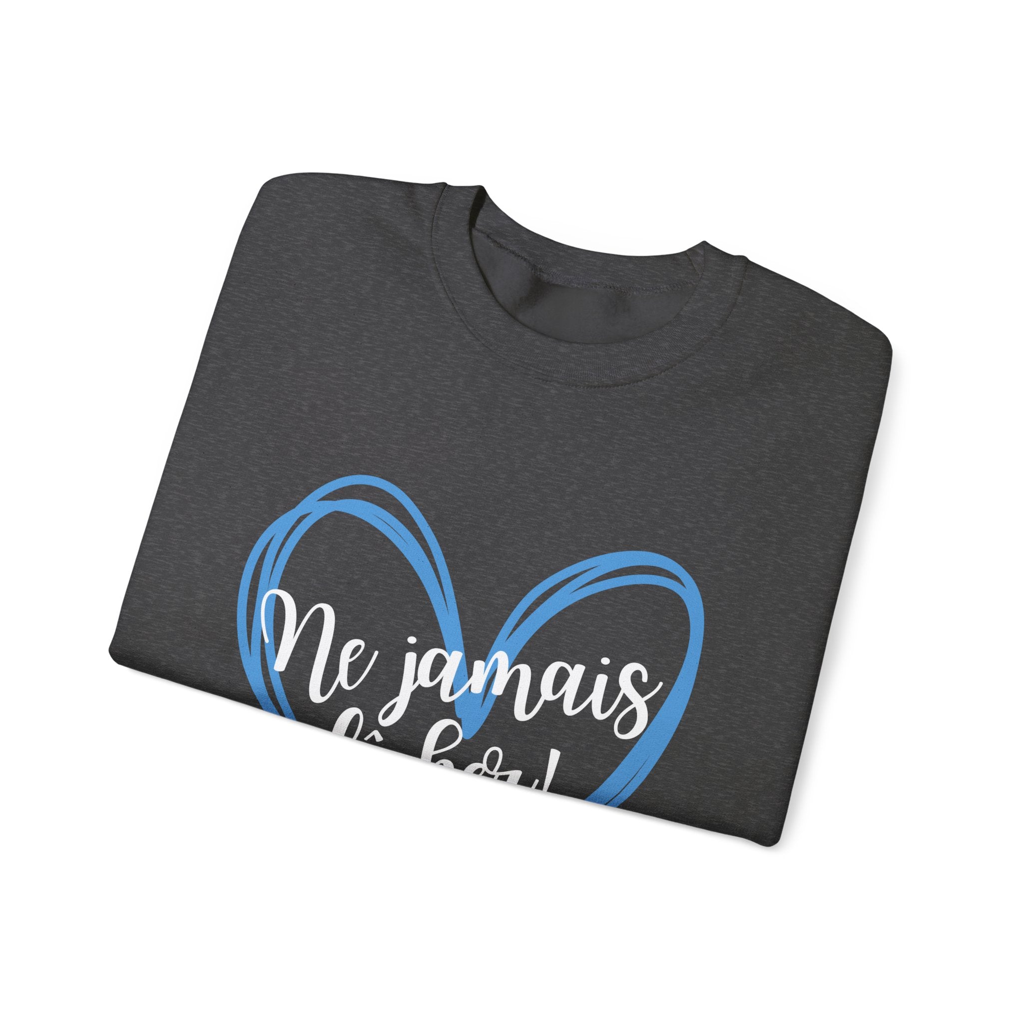 The Diabuddies Store Never Give Up French - Unisex Sweatshirt Never Give Up French - Unisex Sweatshirt: Help bring awareness to diabetes. some battles are fought within, and this sweatshirt is a testament to your strength. Sweatshirts Sweatshirt Casual Ou