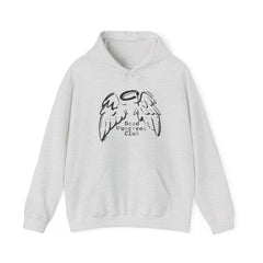 The Diabuddies Store Dead Pancreas Club (Angel Wings) - Unisex Hoodie Dead Pancreas Club (Angel Wings) - Unisex Hoodie: Join the club and wrap yourself in cozy defiance! This warm and uniquely designed hoodie offers a raw, honest, and darkly humorous take