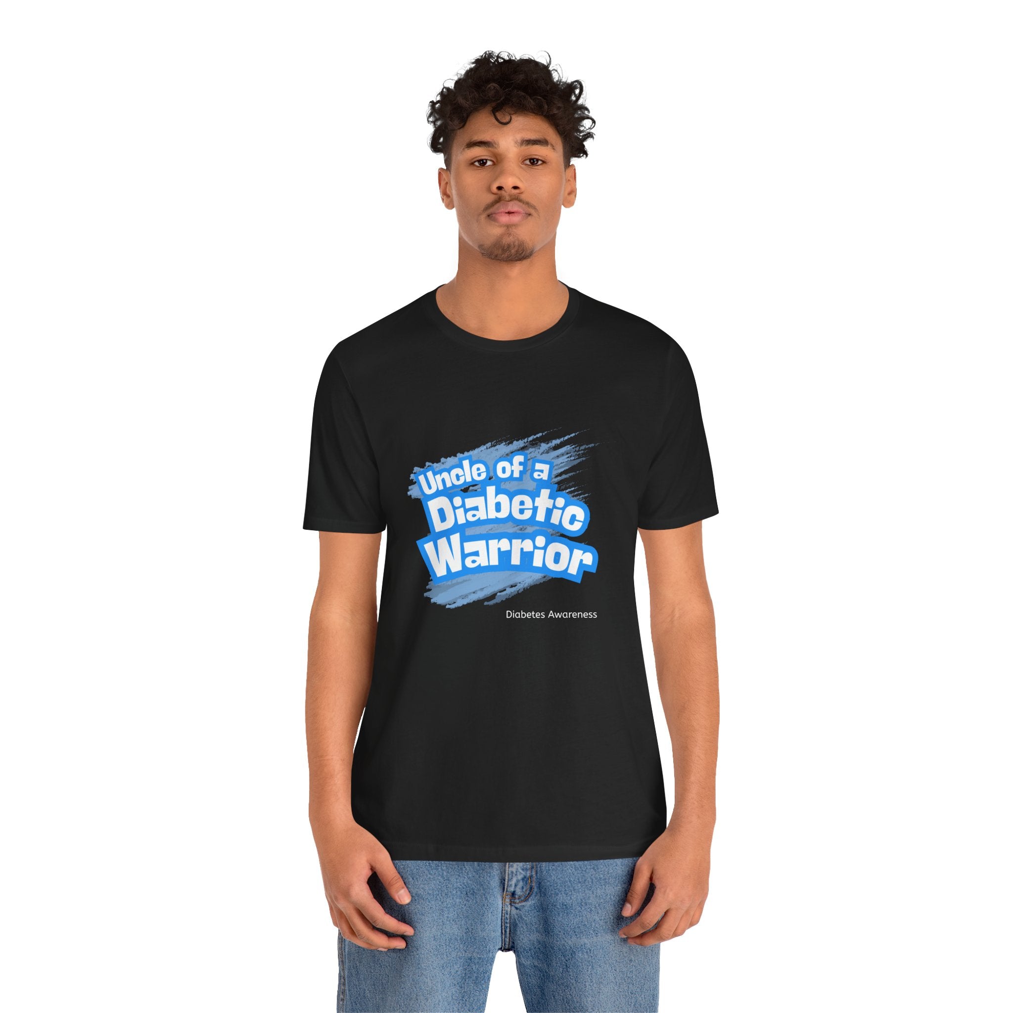 Uncle of a Diabetic Warrior - Unisex Tee The Diabuddies Store T-Shirts $22.50