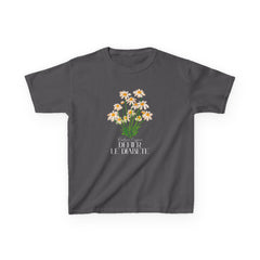 The Diabuddies Store Cultivating Hope, Defying Diabetes (French) - Kids Tee Cultivating Hope, Defying Diabetes (French) - Kids Tee: Wear your message of strength! This tee is a powerful statement of resilience and optimism for kids. T-Shirts $17.74