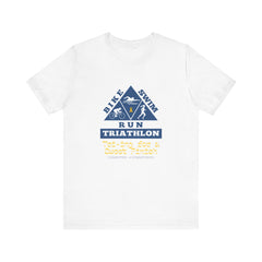 The Diabuddies Store Diabetes & Triathlon - Unisex Tee Diabetes & Triathlon - Unisex Tee: The "Tri-ing for a Sweet Finish" slogan is a powerful nod to both your athletic goals and your journey with diabetes. It's about achieving victory on your own terms.