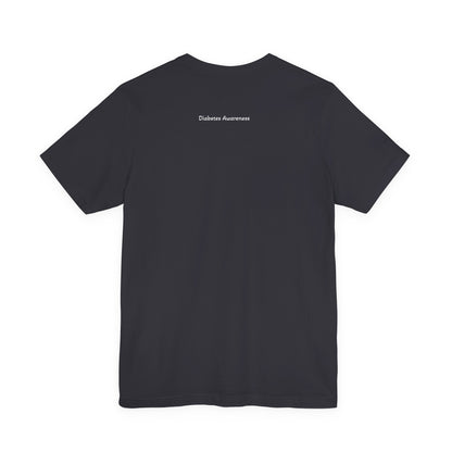 The Diabuddies Store Blossoming Strong, Living with Diabetes. - Unisex Tee Blossoming Strong, Living with Diabetes. - Unisex Tee: Wear your strength proudly! Our "Blossoming Strong, Living with Diabetes" Unisex Tee is a beautiful reminder of your inner po