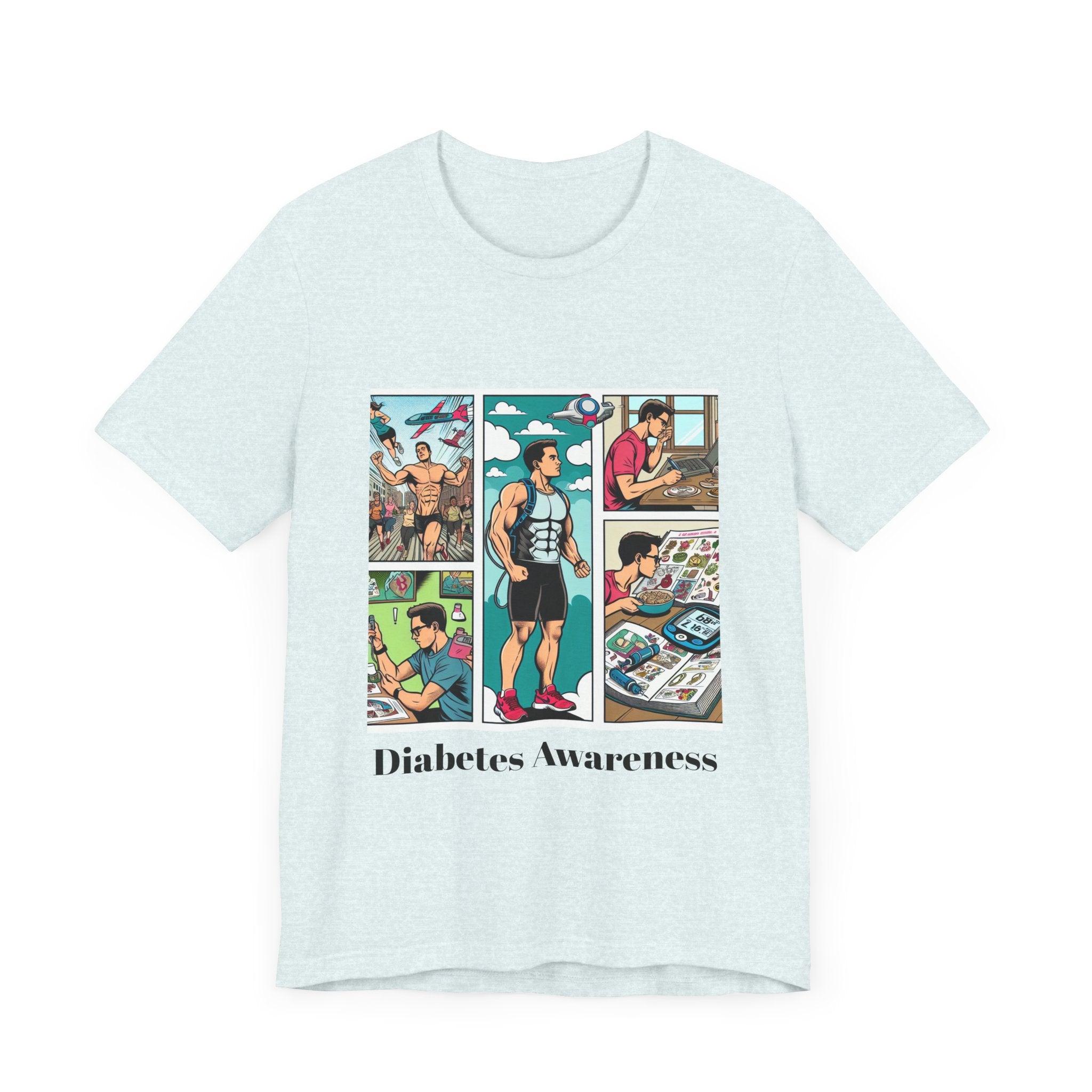 Vintage Comic Style - Unisex Tee The Diabuddies Store T-Shirts $22.83