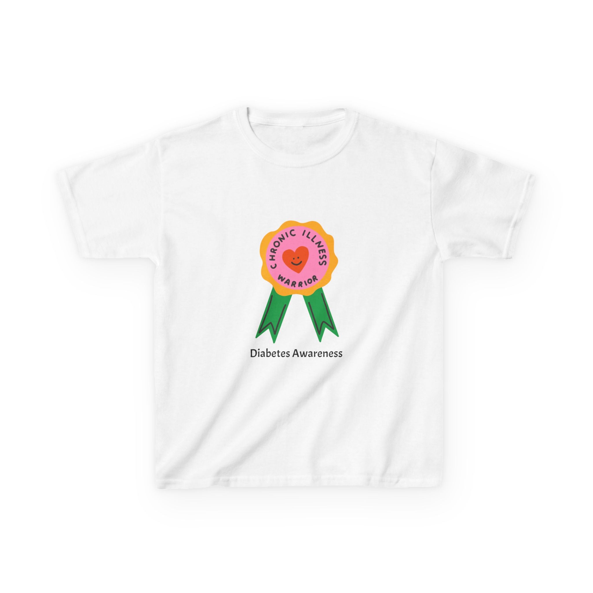 Chronic Illness Warrior Kids Tee The Diabuddies Store T-Shirts $18.48