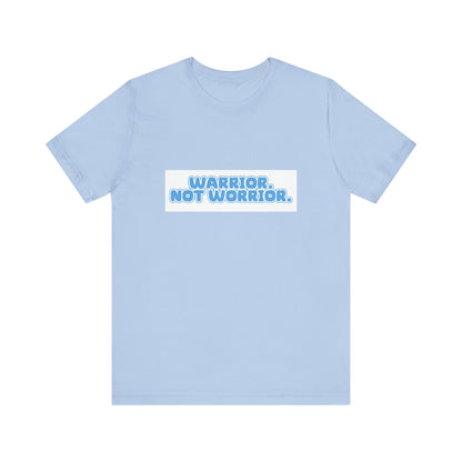 The Diabuddies Store Warrior. Not Worrior. - Unisex Tee Warrior. Not Worrior. - Unisex Tee: For those who face challenges head-on & spell "warrior" right. A clear statement of strength, resilience & sharp detail. T-Shirts $30.27