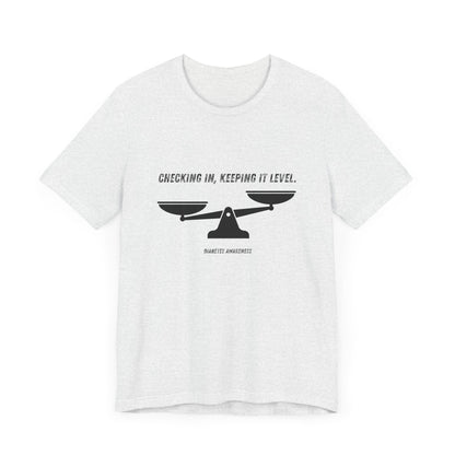 Checking In, Keeping it Level - Unisex Tee The Diabuddies Store T-Shirts $22.50