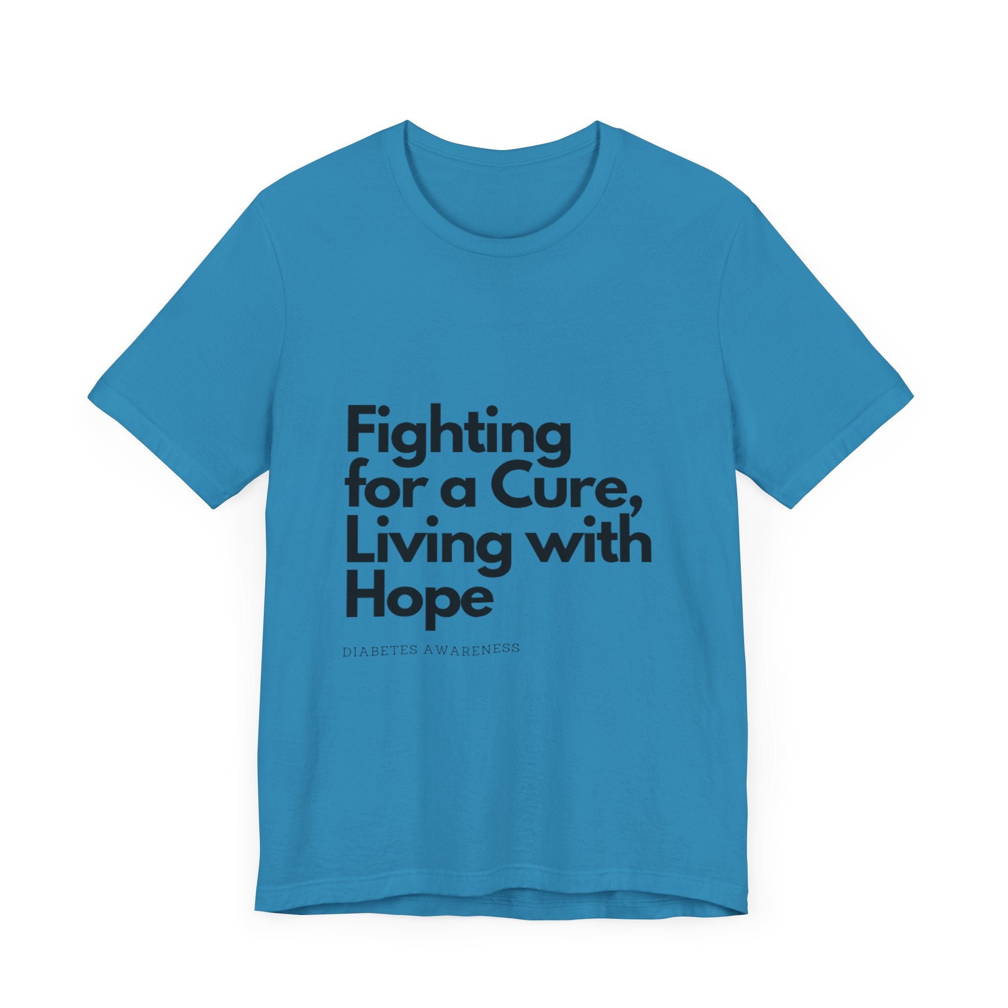 Fight 4 Cure Inspirational - Unisex Tee The Diabuddies Store T-Shirts $24.25