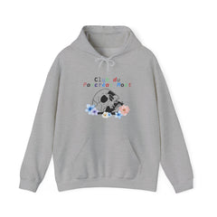 Skull & Flowers, Dead Pancreas Club (French) - Unisex Hoodie The Diabuddies Store Hoodies $32.41