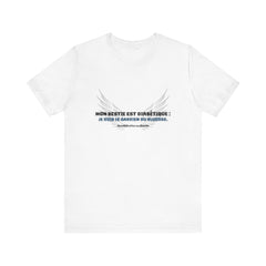 The Diabuddies Store My Bestie is Diabetic (French / Mon Bestie, Guardien) - Unisex Tee My Bestie is Diabetic (French / Mon Bestie, Guardien) - Unisex Tee: Celebrate your vital role! A proud declaration of your commitment and unique connection. T-Shirts $