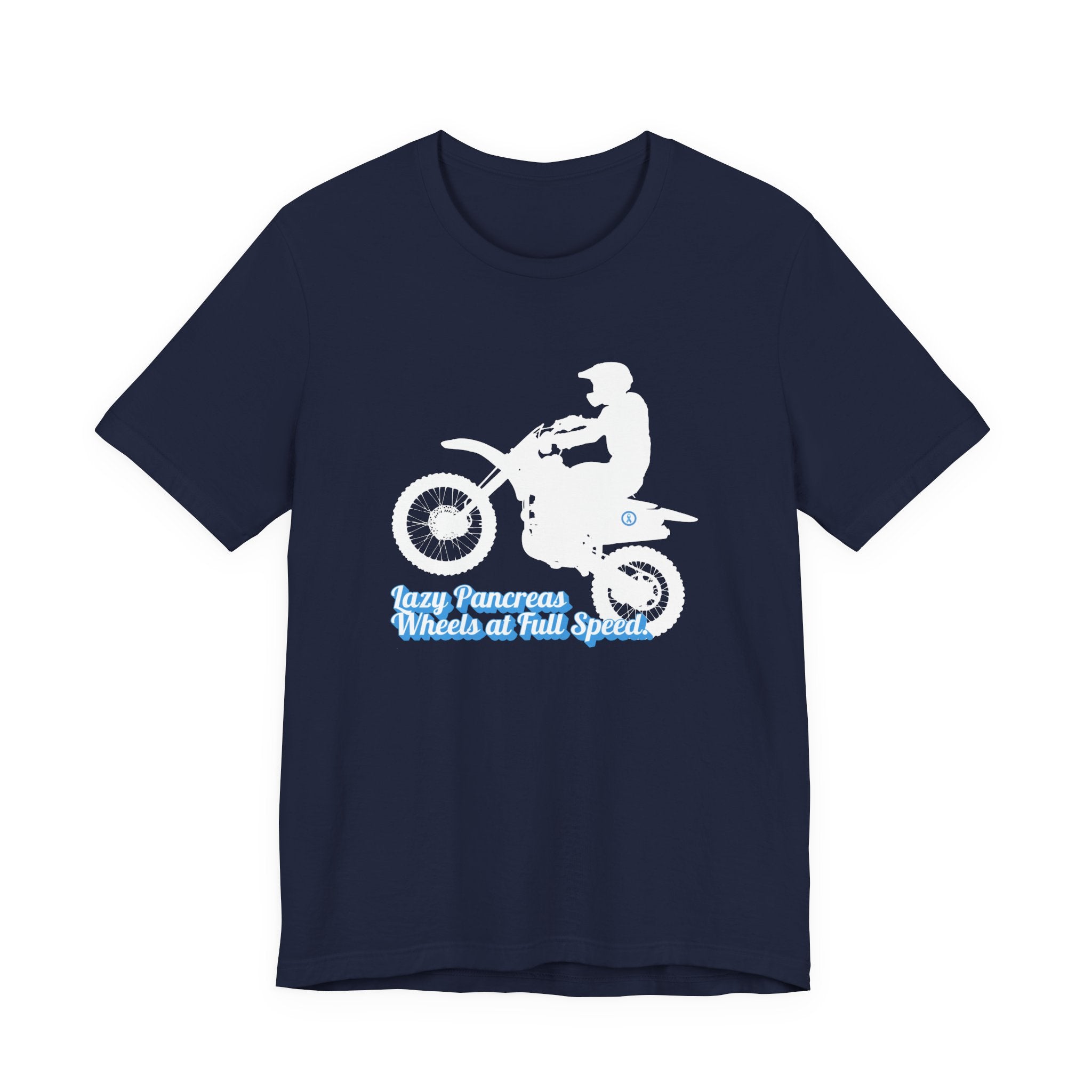 Lazy Pancreas, Wheels at Full Speed - Unisex Tee The Diabuddies Store T-Shirts $22.50