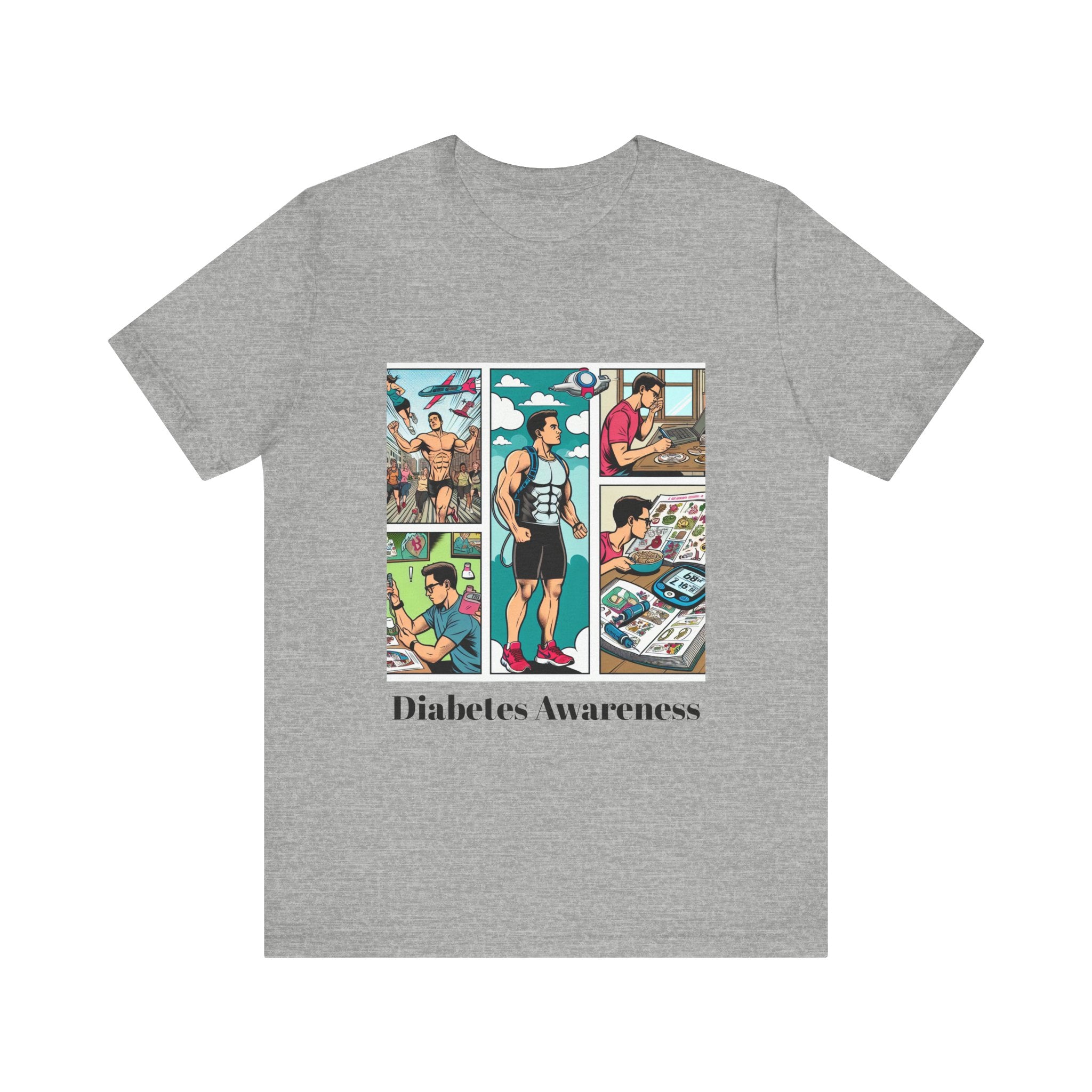Vintage Comic Style - Unisex Tee The Diabuddies Store T-Shirts $22.83