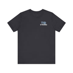 The Diabuddies Store T1D Strong, Diabetes Awareness - Unisex Tee T1D Strong, Diabetes Awareness - Unisex Tee: Wear your strength. This T1D Strong tee sends a powerful message: "Diabetes doesn't define me. I define my diabetes." It's more than a shirt; it'