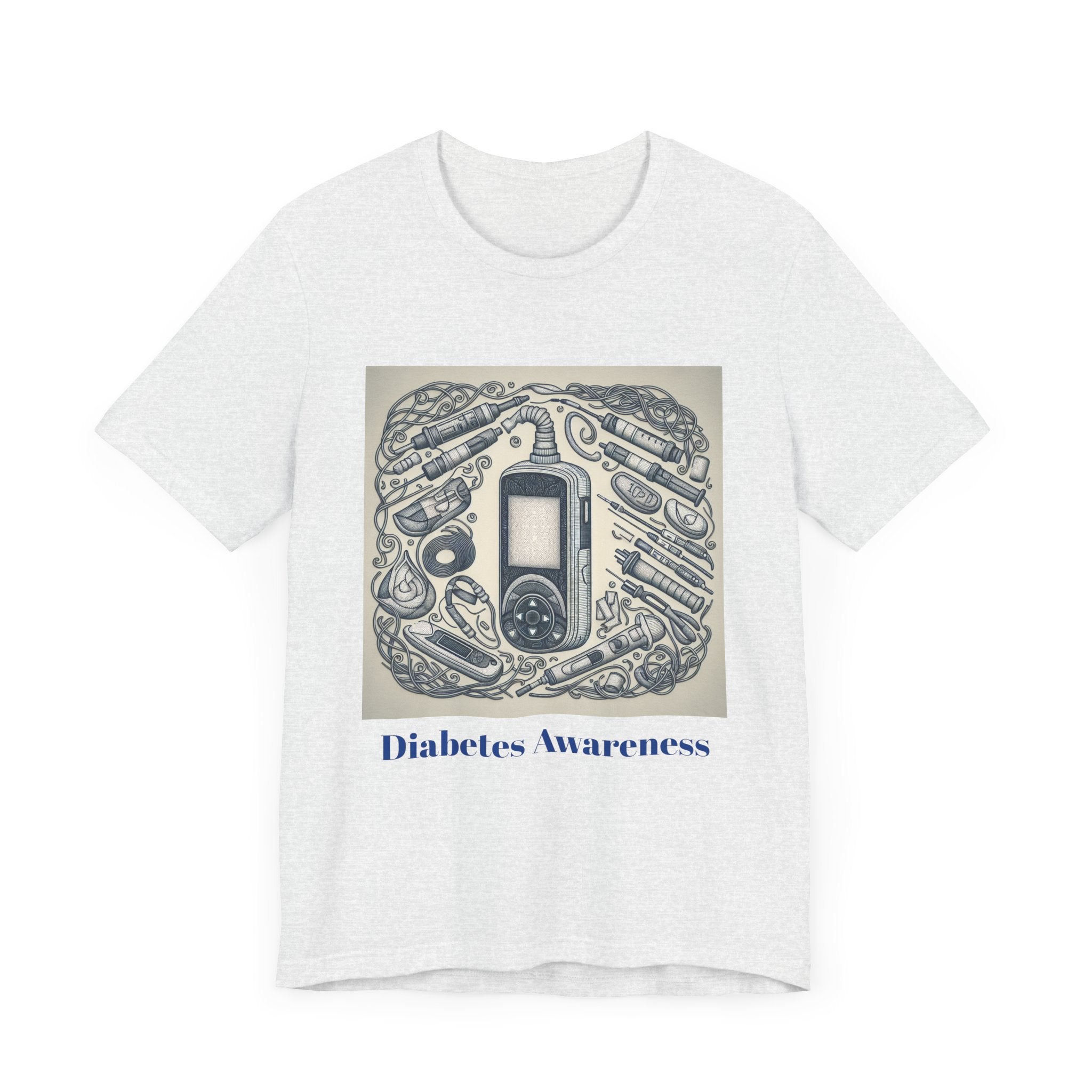 Diabetic Pump Supplies - Unisex Tee The Diabuddies Store T-Shirts $22.38