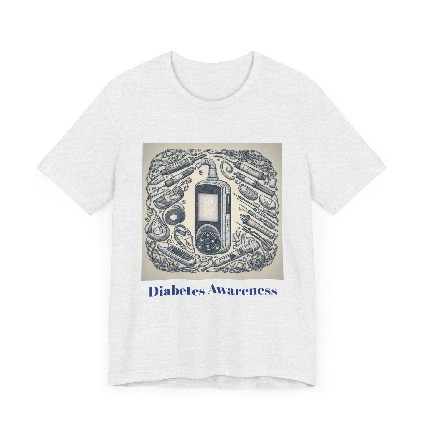 Diabetic Pump Supplies - Unisex Tee The Diabuddies Store T-Shirts $22.38