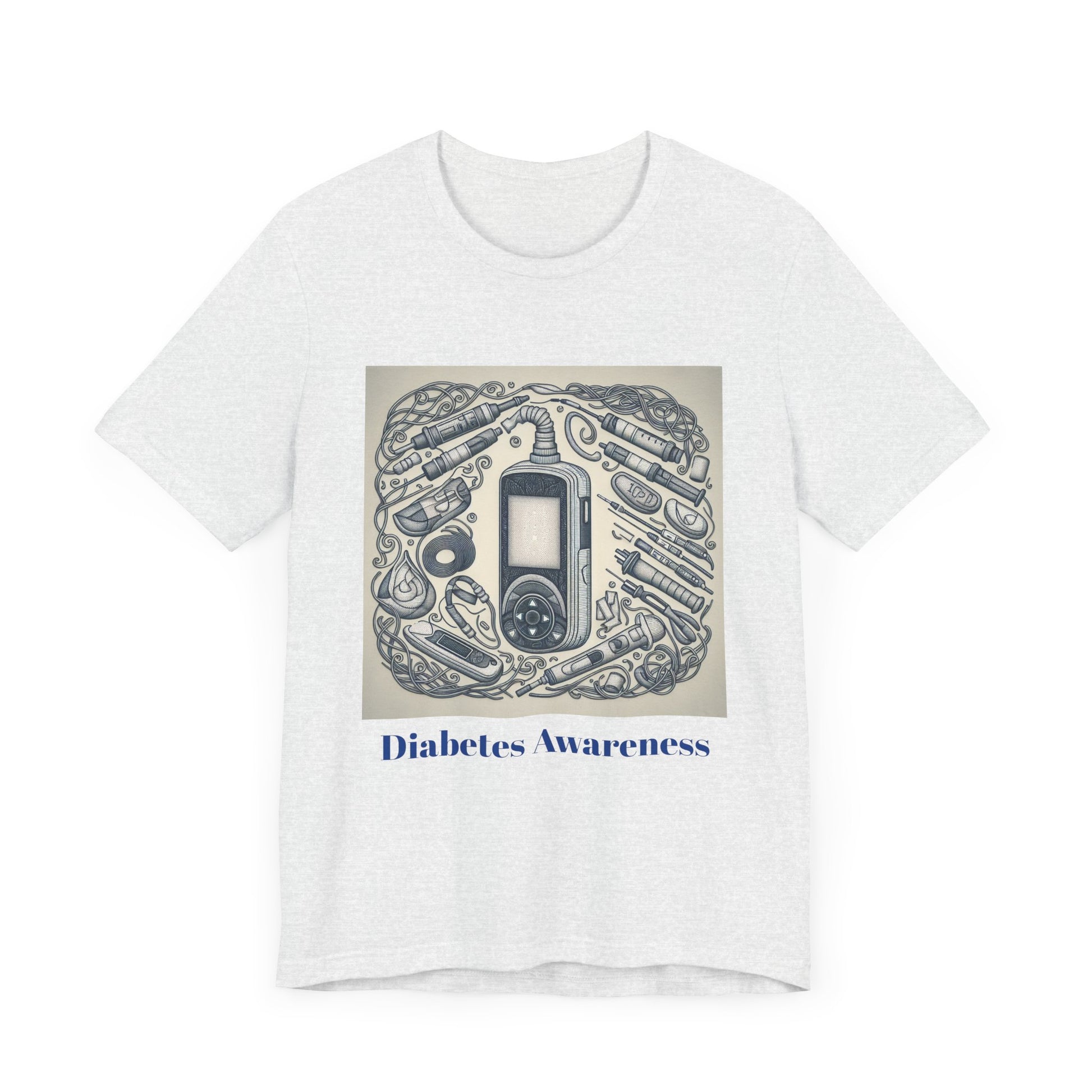 Diabetic Pump Supplies - Unisex Tee The Diabuddies Store T-Shirts $22.38
