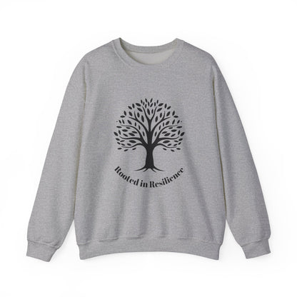 The Diabuddies Store Rooted in Resilience - Unisex Sweatshirt Rooted in Resilience - Unisex Sweatshirt: Like a mighty tree, you are rooted in resilience. This sweatshirt is more than just cozy — it's a wearable testament to your inner strength and unwaver