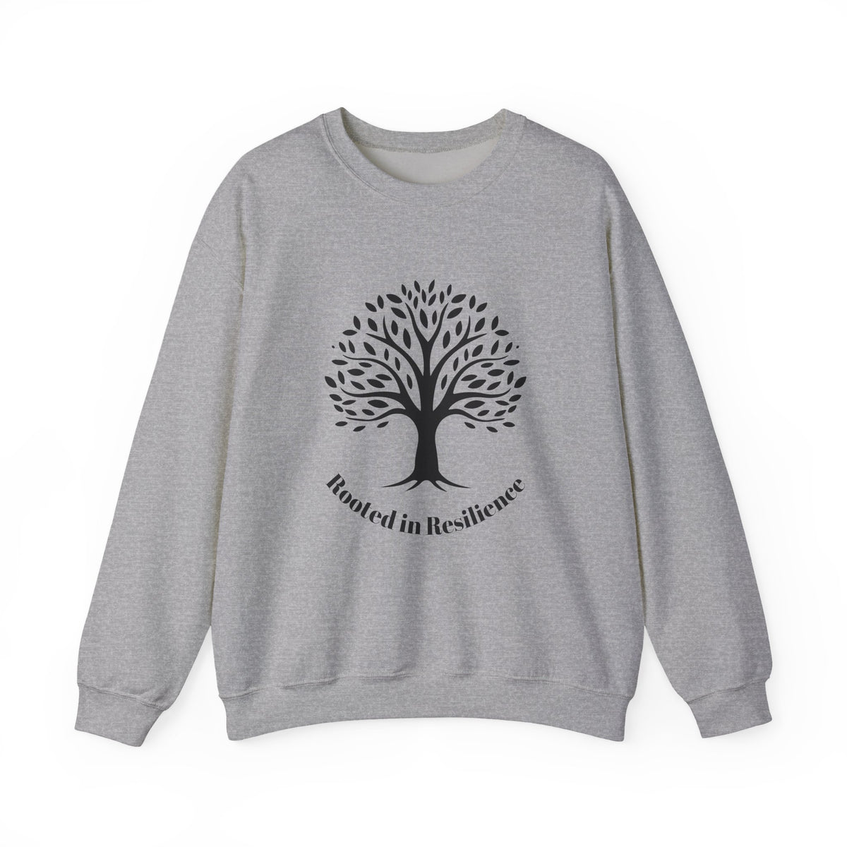 The Diabuddies Store Rooted in Resilience - Unisex Sweatshirt Rooted in Resilience - Unisex Sweatshirt: Like a mighty tree, you are rooted in resilience. This sweatshirt is more than just cozy — it's a wearable testament to your inner strength and unwaver