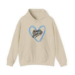 The Diabuddies Store Never Give Up! - Unisex Hoodie Never Give Up! - Unisex Hoodie: Some days are tough, but you're tougher. Our "Never Give Up!" hoodie is more than just comfortable apparel – it's a wearable testament to your unwavering spirit. Hoodies $