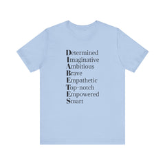 Diabetes: Qualities/Inspiring - Unisex Tee The Diabuddies Store T-Shirts $22.50