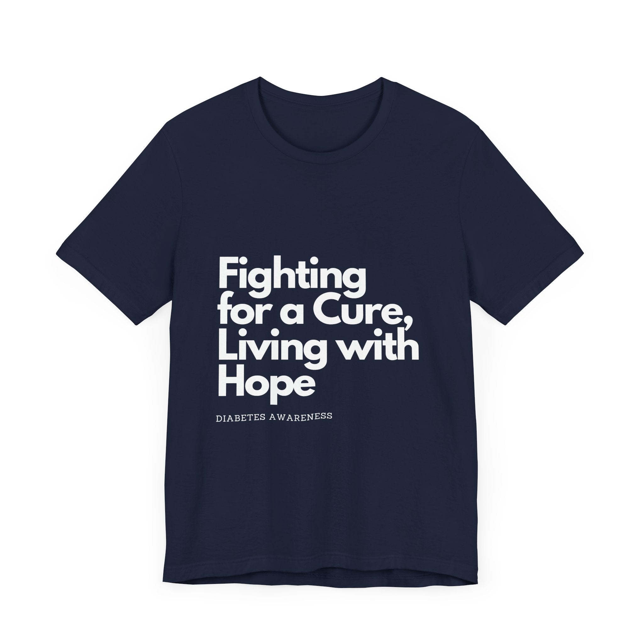 Fight 4 Cure Inspirational - Unisex Tee The Diabuddies Store T-Shirts $24.25