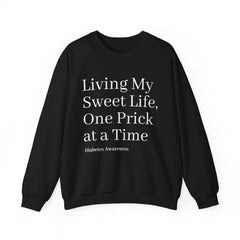 One Prick at a Time - Unisex Sweatshirt The Diabuddies Store Sweatshirts $32.95
