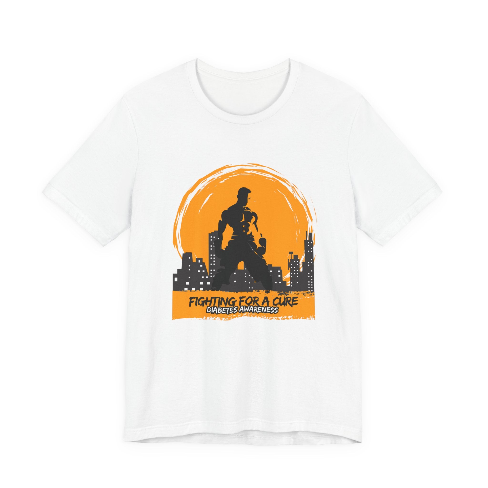 The Diabuddies Store Fighting for a Cure - Unisex Tee Fighting for a Cure - Unisex Tee: Make a statement that matters with this Unisex Tee. This comfortable and versatile shirt is a powerful way to raise awareness and spark conversations. Wear it proudly