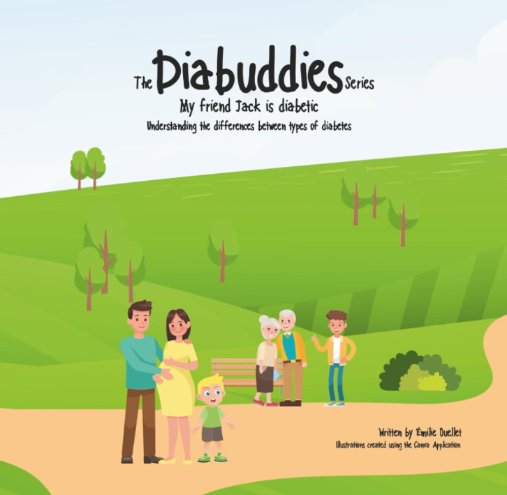 Children Book - My friend Jack is Diabetic (EN) The Diabuddies Store Books $10.95