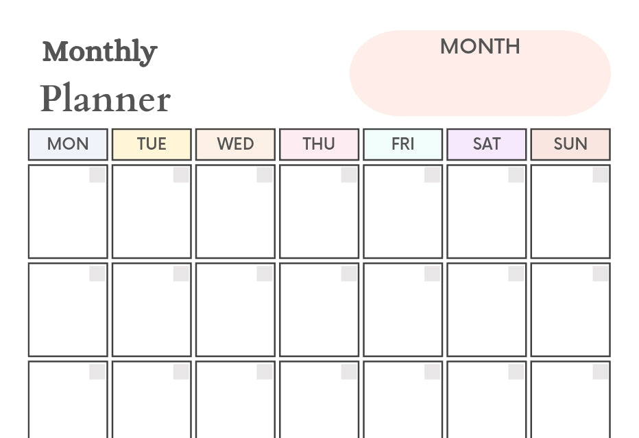 My Fitness Planner (printable) The Diabuddies Store Planners $2.99