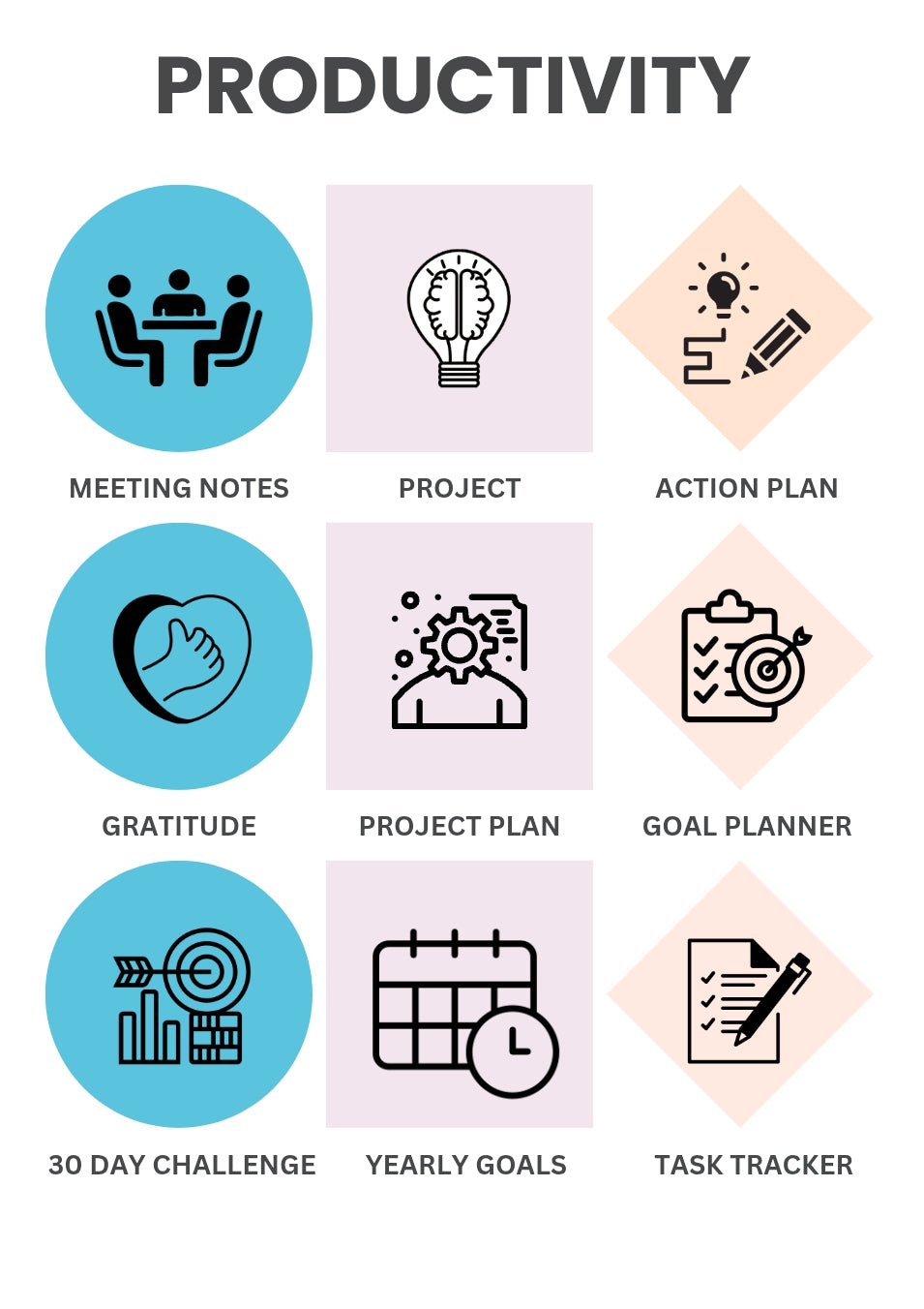 Printable Planner The Diabuddies Store Planners $2.99