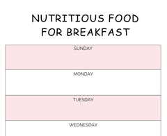 Printable Nutrition & Wellness Planner The Diabuddies Store Planners $2.99