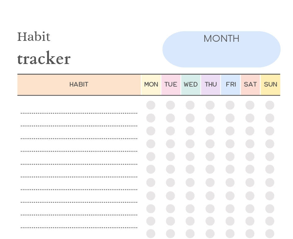 My Fitness Planner (printable) The Diabuddies Store Planners $2.99